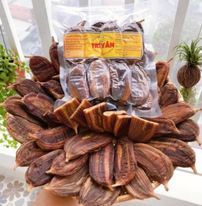 Chuối Hồng Dẻo Vỏ Lụa (1kg) - Vifoods Đặc Sản Cao Cấp Việt