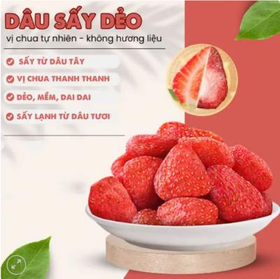 Dâu Tây Sấy Dẻo