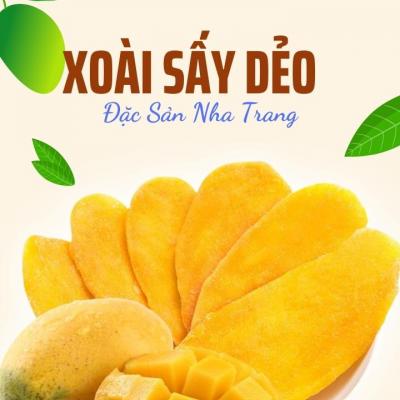 Xoài sấy dẻo - Hương vị 100% từ thiên nhiên, ăn vặt hay làm quà tặng tại sao không?